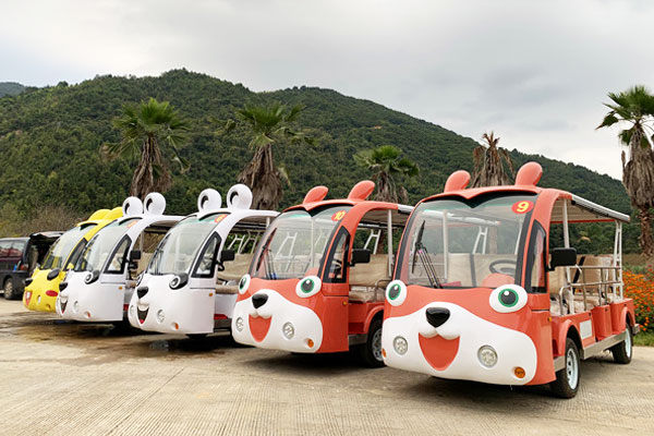 燃油觀光車(chē)-卡通款
